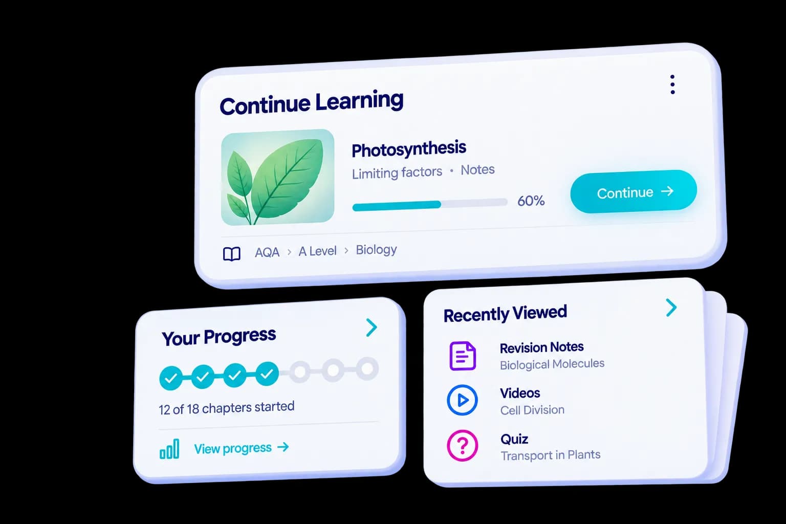 Personal Dashboard app preview illustration